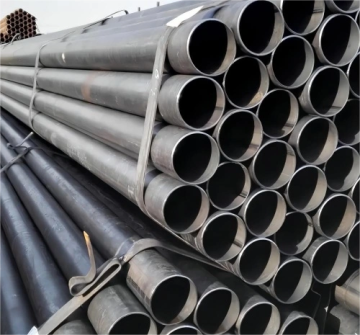 Black Mild ERW Welded Steel Pipe Q235