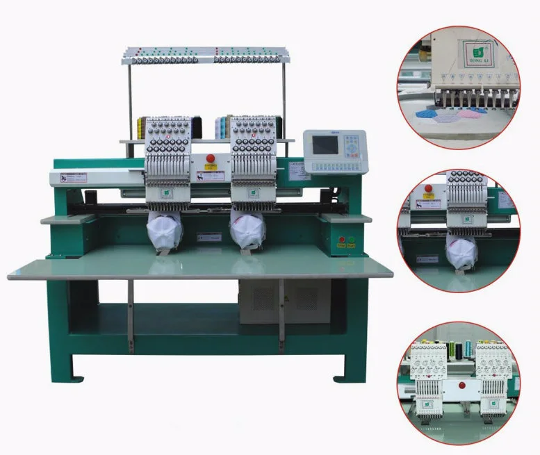 High Speed Embroidery Machine for Cap Tshirt and Fabric