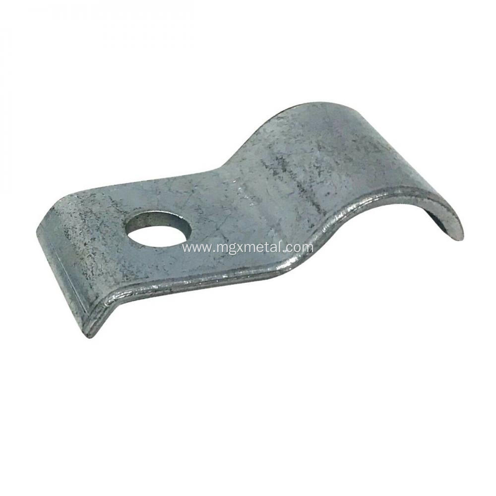 High Quality Zinc Plated Metal Half Saddle Clamp