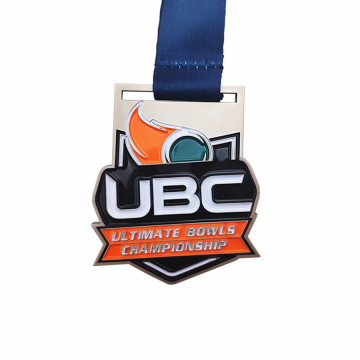 Silver Email Metal Championship Medal