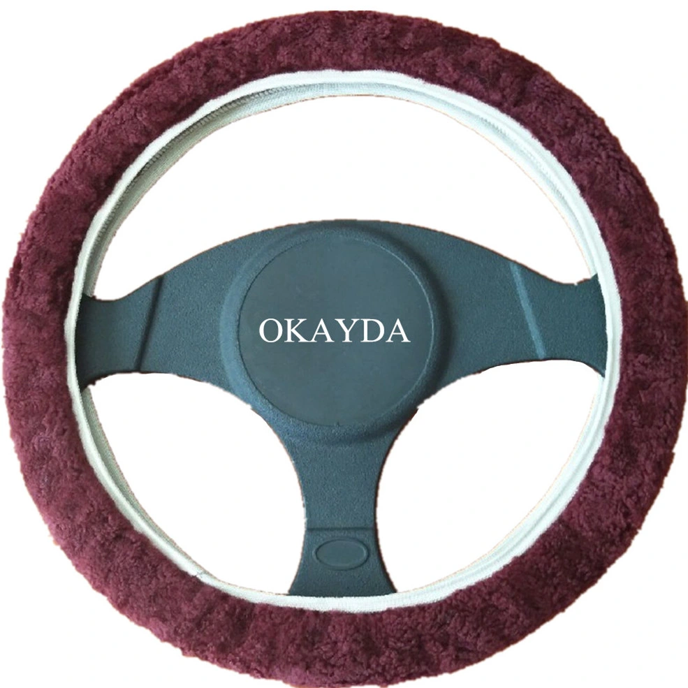 Sheepskin Steering Wheel Cover