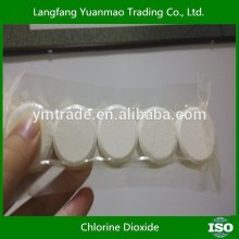20G Tablet 5pieces packing Stabilized Chlorine Dioxide Powder Disinfectant in Aquaculture