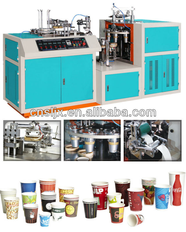China disposable paper cup making machine prices