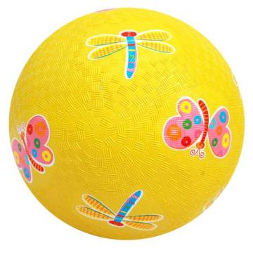 School Sports Camp Playground Ball Kick Ball Yellow