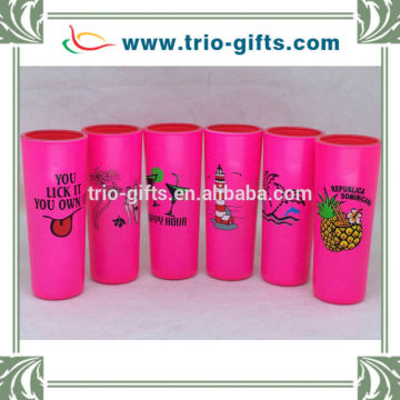 Wholesale Plastic Shot Glass,souvenir shot glass