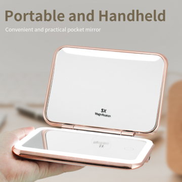 Compact Mirror Silver Custom Rose Gold Compact Mirror