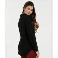 Langarm Elegante Büro Damen Damen Tops