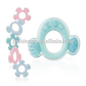 Various shaped teething silicone baby teether, food grade silicone teether for kids