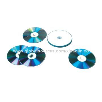 Printable DVD+R/DVD-R with 4.7GB Data Capacity