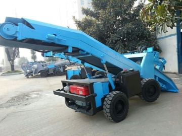 Tunnel Wheel Belt Mucking Loader