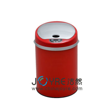9L red painting auto garbage bin / office use auto garbage can / enviromental protection auto garbage box