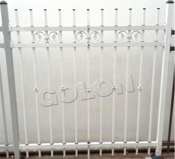 Assembled Wrought Iron Fence