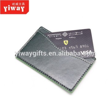 Italy PU leather bank card holder