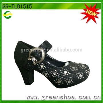 latest hot selling high heel shoes for girls