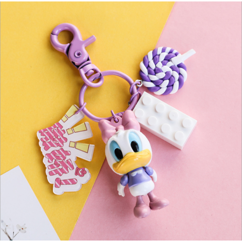 Donald And Daisy Duck Keychain