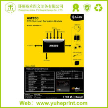 Professional school posters advertising printing for product sample brochure