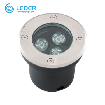 LEDER Einbauleuchte 3W LED Bodeneinbauleuchte