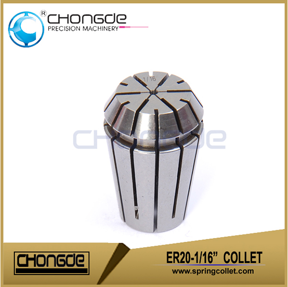 عالية الدقة ER20 1/16 &quot;Ultra Precision ER Collet