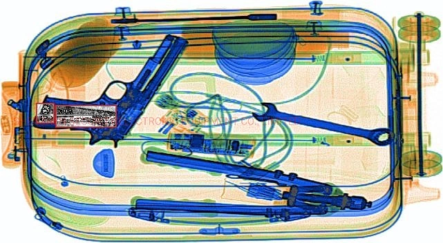 Middle Size Security Inspection X ray Baggage Scanner With Windows 7 System