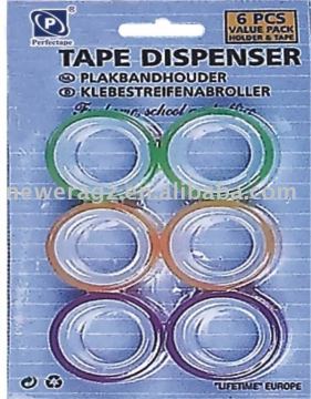 opp color adhesive tape: office sets-BC-1210-6RC