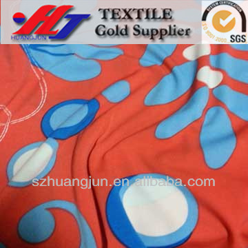 ity polyester print knitting fabric