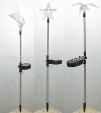 Acrylic Trimming Solar Garden Stick Lights?