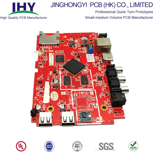 94V0 1.6mm Double Side Fr-4 pcb 1 oz Copper Thickness PCB