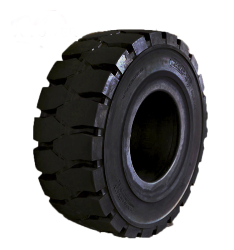 High quality forklift resilient solid tire 355/65-15