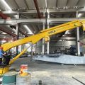 Small marine deck crane, 0.5T15M telescopic boom boat crane, flexible operation with CCS certification