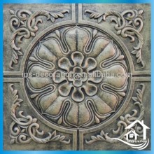 Hand carved decorative panel