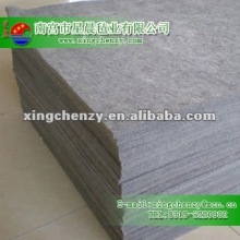 famous brand white and grey sauna wool felt