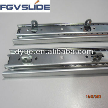 telescopic bottom mounted drawer runners