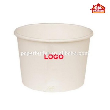 16 oz paper containers with lids for ice cream/small paper containers for ice cream/small paper containers