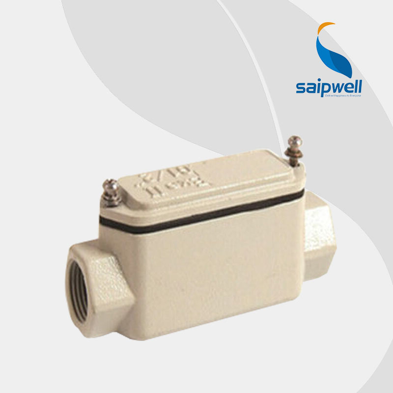 Saipwell/Saip Best Selling BHC Explosion-proof Die Casting Aluminium Conduit Outlet Box(BHC-E)