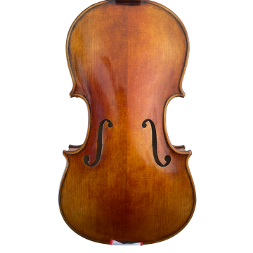 Bello Flamed 4/4 Full Size a mano Violin Case Bow Outfit