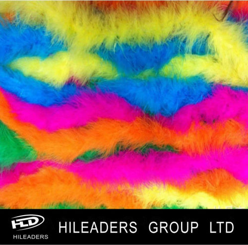 High Quality Dyed Colorful Feather Boa for Decoration
