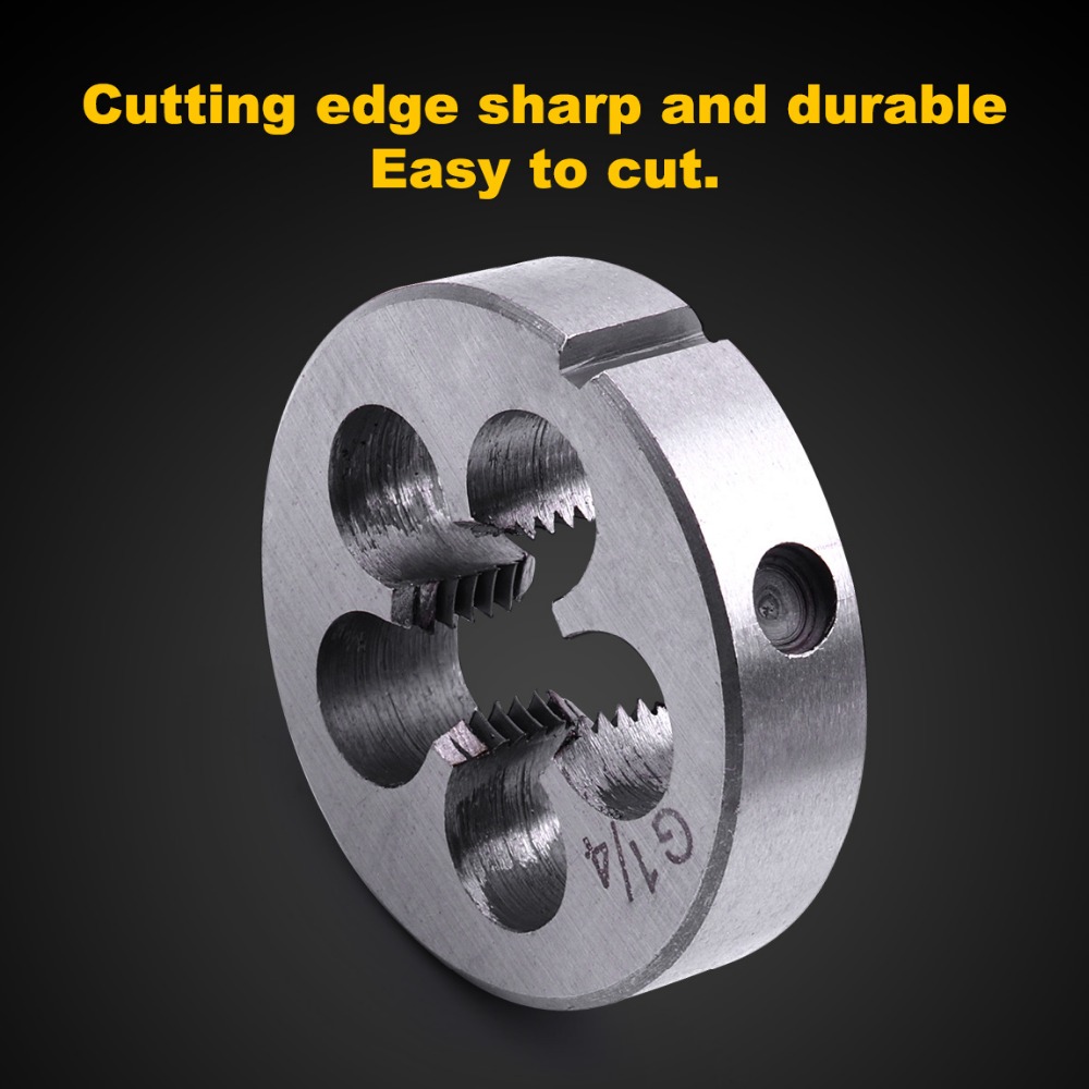 HSS M12x1.5 Metric Round Thread Die Right Hand Used for Hand tap and Machine Tap Cutter