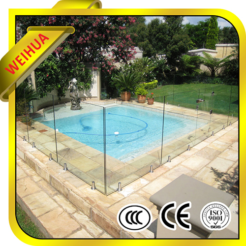 12mm Temper Glass for Pool Fence From Manufacturer