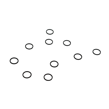 EPDM Automotive lens O-Ring 70A