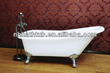 freestanding/clawfoot/cast iron/enameled bathtub