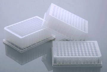 0.36ml 96 Well Deep Well Plates Round Well