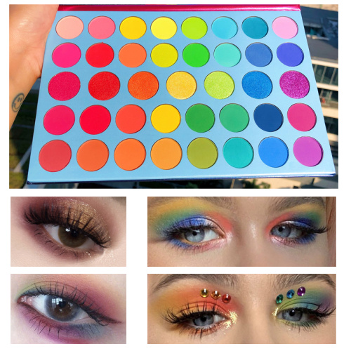 Maquillaje de escenario de sombra de ojos para niños de 40 colores disponible