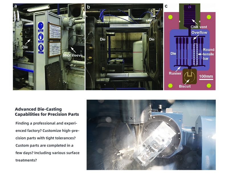 EternalModel Precision Custom Drawing Aluminum Zinc Brass alloy zinc pressure die casting mould