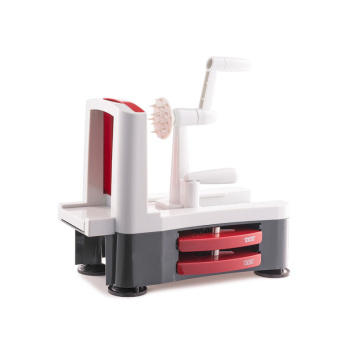 Good Quality Multipurpose Tri-blade Plastic Spiral Vegetable Slicer