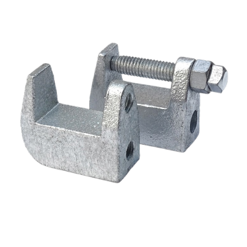 Malleable iron cast beam clamp 3/8"