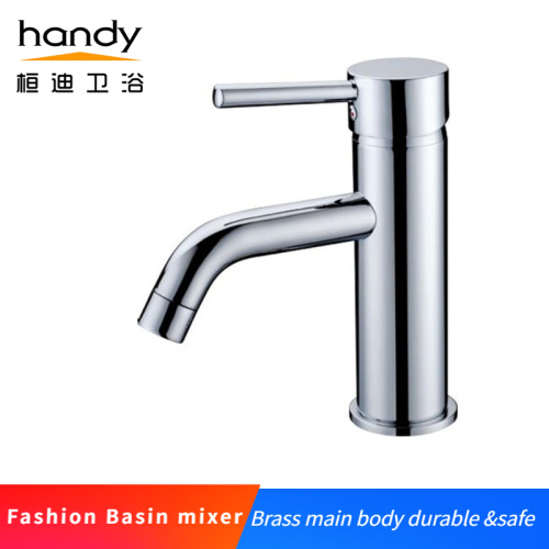 Stylish brass single lever wash basin mixer taps
