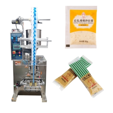 Factory Price Automatic Salad Dressing Hotpot Condiment Ketchup Liquid Sauce Packing Machine