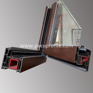 Window Frame PVC Shutter Blinds Sliding Door Profile