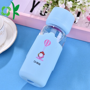 Popular Printed Logo Silicone Bottle Sleeve