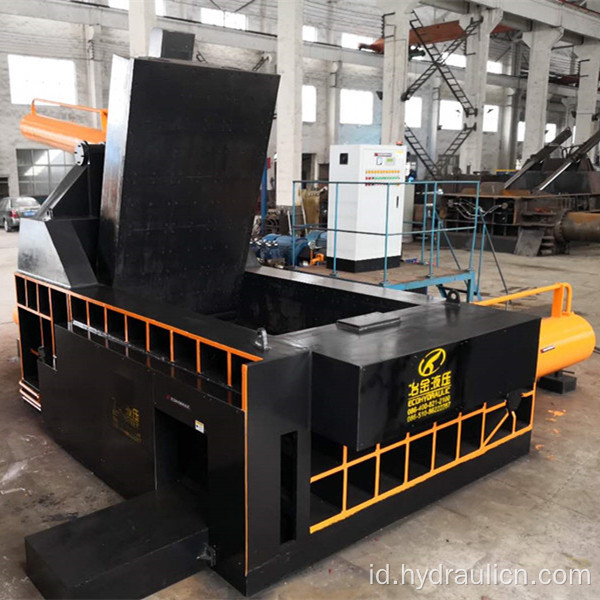 Hidrolik Logam Aluminium Besi Tembaga Baja Scrap Baler